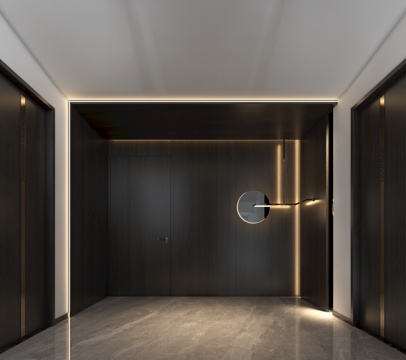 Modern Elevator Lobby