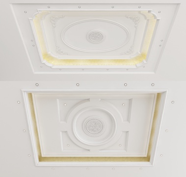 European-style ceiling