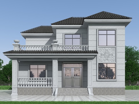 European-style single-family villa