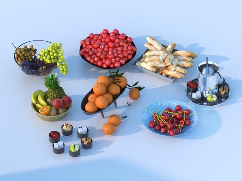 Fruit Food Fruit Plate