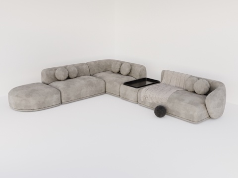 Multi-person sofa Corner sofa