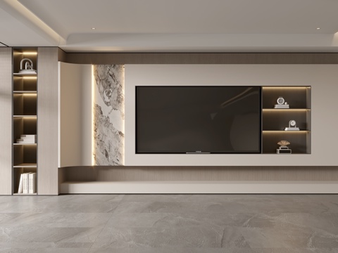 Modern TV Wall