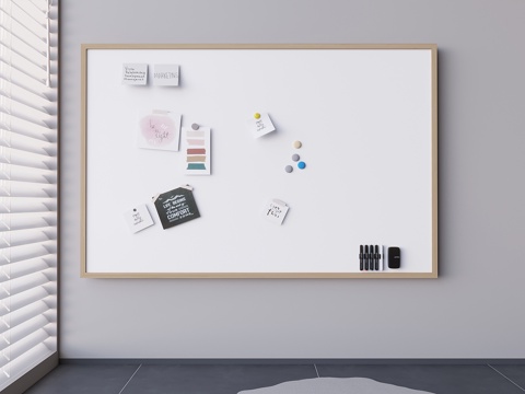 Office Magnetic Whiteboard Square Whiteboard Notes Post-it Notes