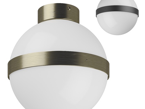 spherical ceiling lamp