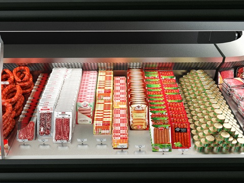 Retail Industry Shelf Supermarket Display Cabinet