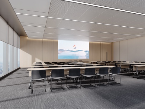 Modern Training Conference Room