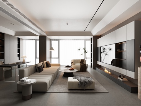 Modern Home Living Room