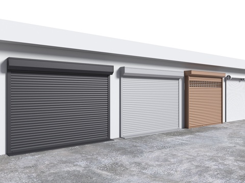 Modern rolling shutter door rolling gate garage door factory garage door