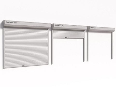 Modern rolling shutter door rolling gate garage door