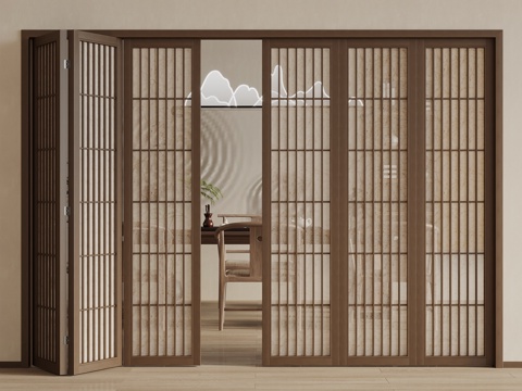 New Chinese Folding Door