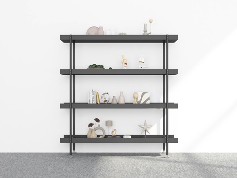 Modern Bookshelf Storage Rack