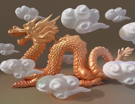 Dragon Sculpture