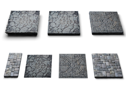 Outdoor Ground Stone Paving