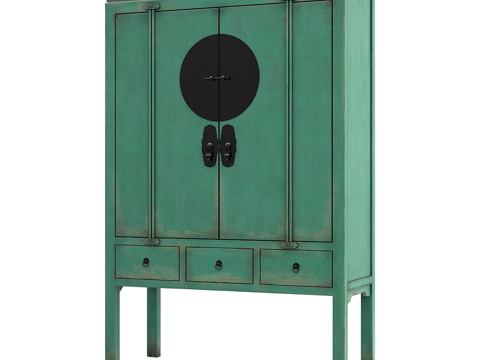 New Chinese-style Entrance Cabinet