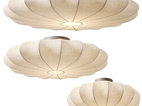 Quiet ceiling lamp