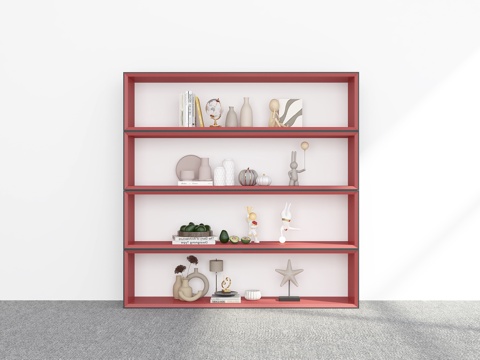 Modern Bookshelf Storage Rack