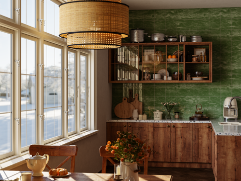 Mid-century Style Kitchen