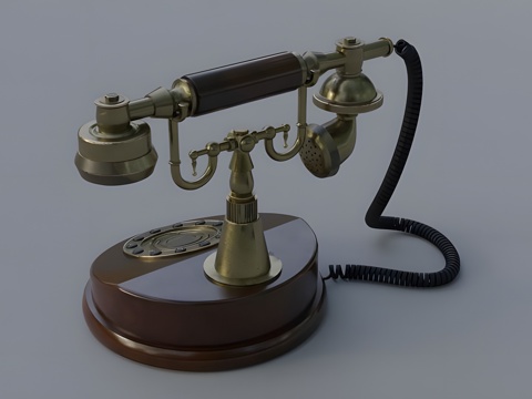 Old-fashioned telephone