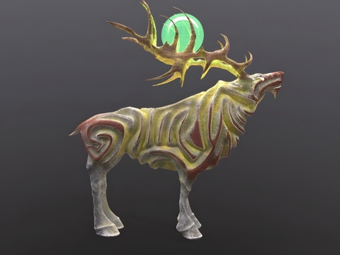 magic stone deer