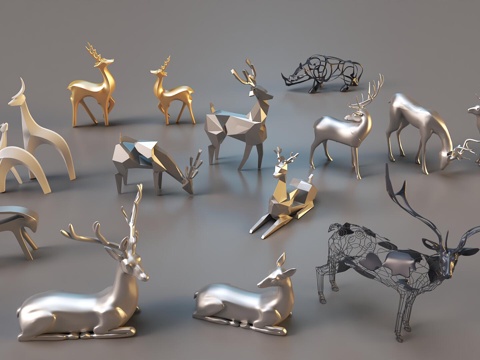 Deer Sculpture