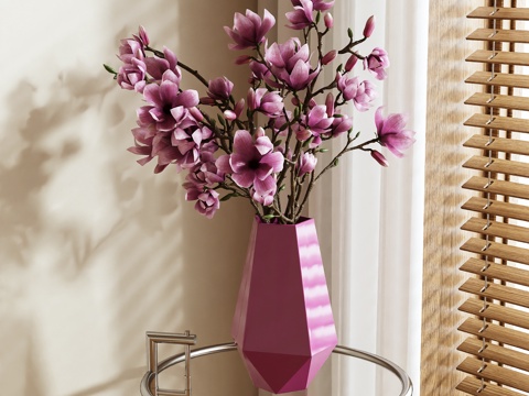 Vase flowers floral arrangement