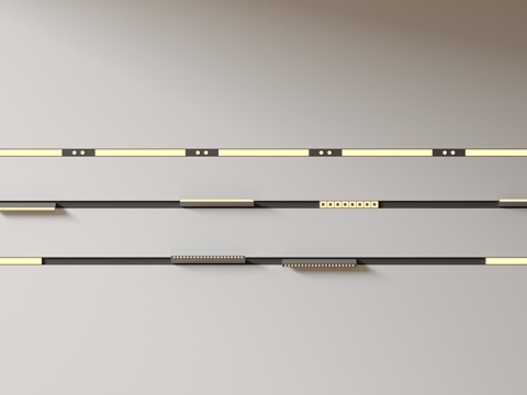 Modern Downlight magnetic attraction track spotlight open-mounted steering spotlight linear lamp