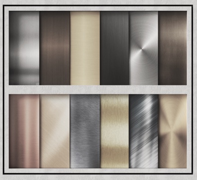 Modern brushed Panel stainless steel