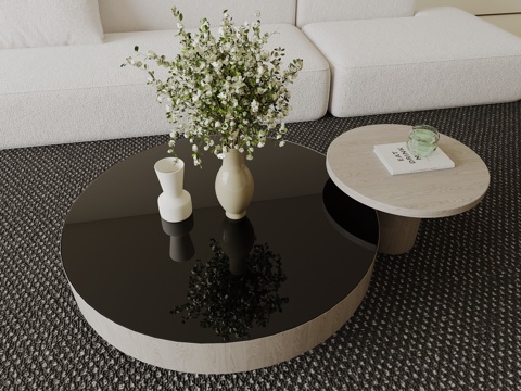 Modern mother and child coffee table