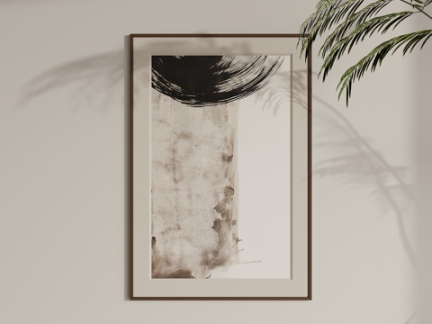 Zen Hanging Painting Texture Painting