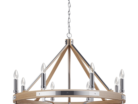 Nordic Simple Chandelier Dining Room Chandelier Living Room Chandelier Wooden Chandelier