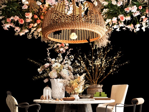 Modern Table Ornaments Vase Chandelier