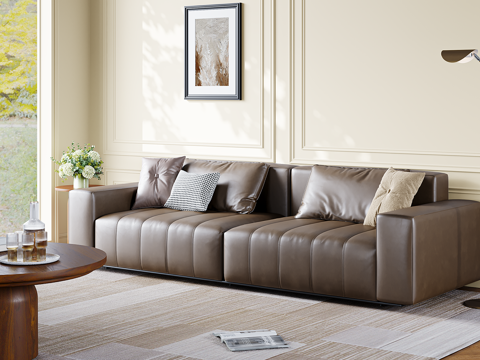 Italian double sofa