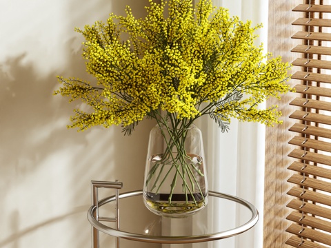 Vase floral arrangement