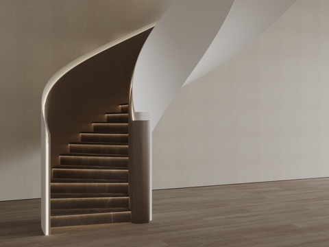 modern spiral staircase