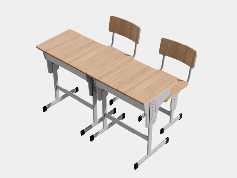 Classroom desk and chair