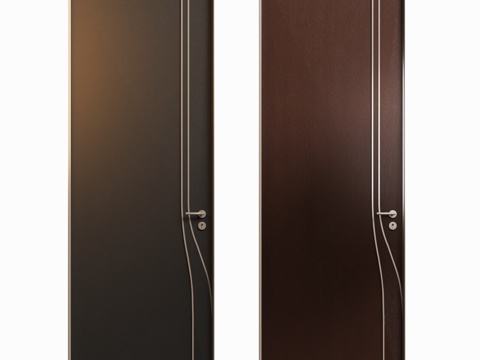 Modern swing door single door