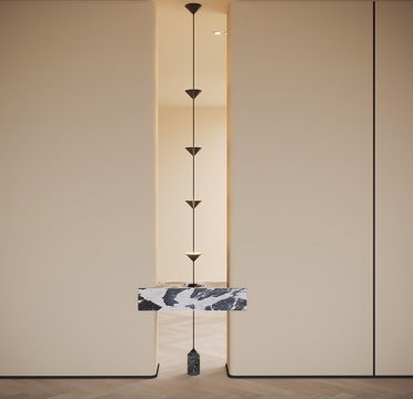 Modern art chandelier decorative porch