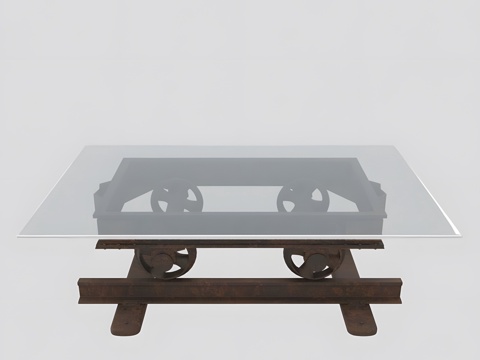 glass coffee table