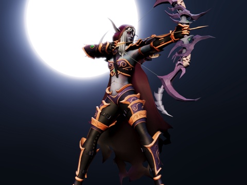 High-precision Handheld Secondary Sylvanas