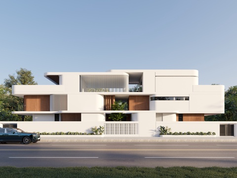 Modern Villa Architectural Appearance