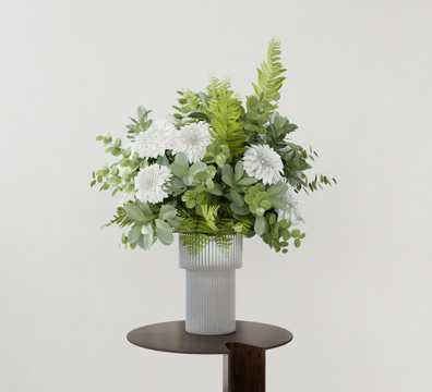 Modern Green Plant Flower Vase