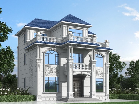 European-style single-family villa