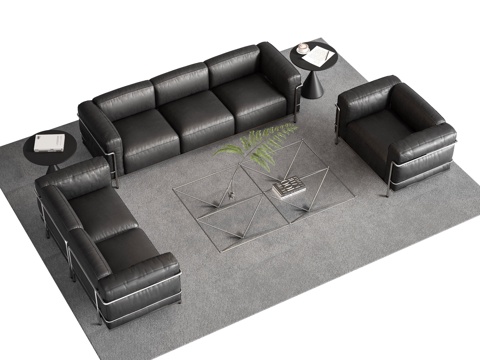 Cassina Modern Office Sofa Sectional Sofa