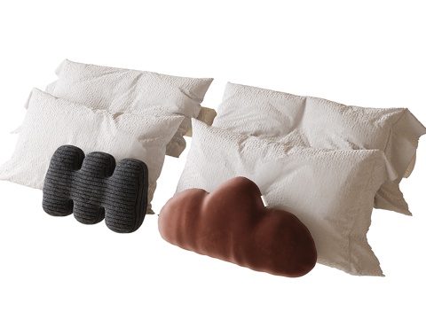 Modern bedside pillow