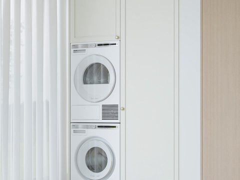 Modern Laundry Cabinet