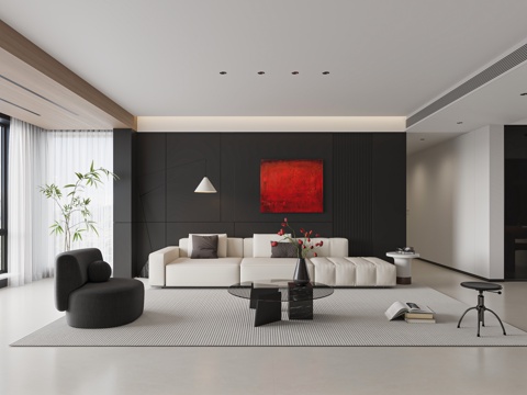 Modern Living&Dining Room