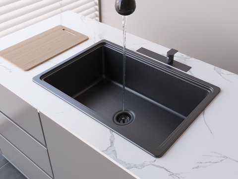 Sink washing basin cutting board