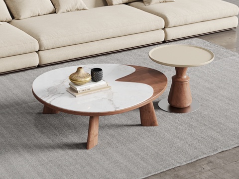 Modern mother and child coffee table