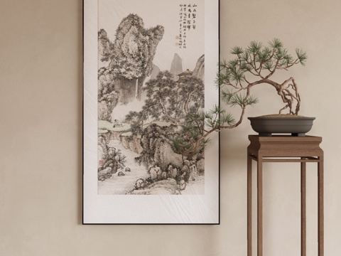 New Chinese Landscape Painting Decorative Painting