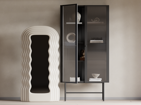 Modern Glass Locker